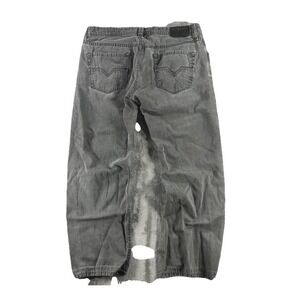 Diesel Chelsea Jeans Mens 31x30 Gray Charcoal Wash Regular Straight Denim Pants